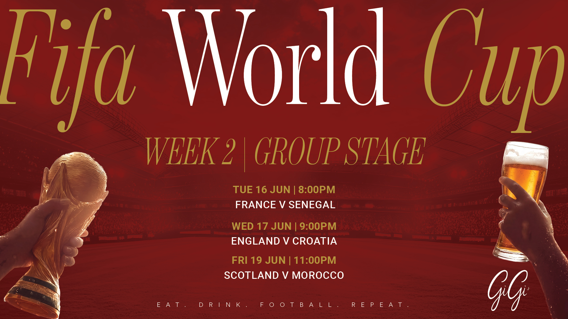 Fifa World Cup: Week 2 Group Stage